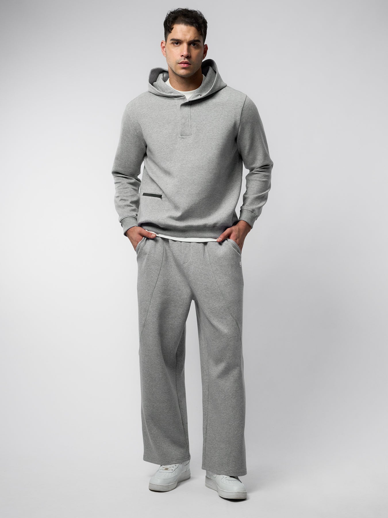 CozySpacer Fall Drawstring Wide Leg Pants Curved Design