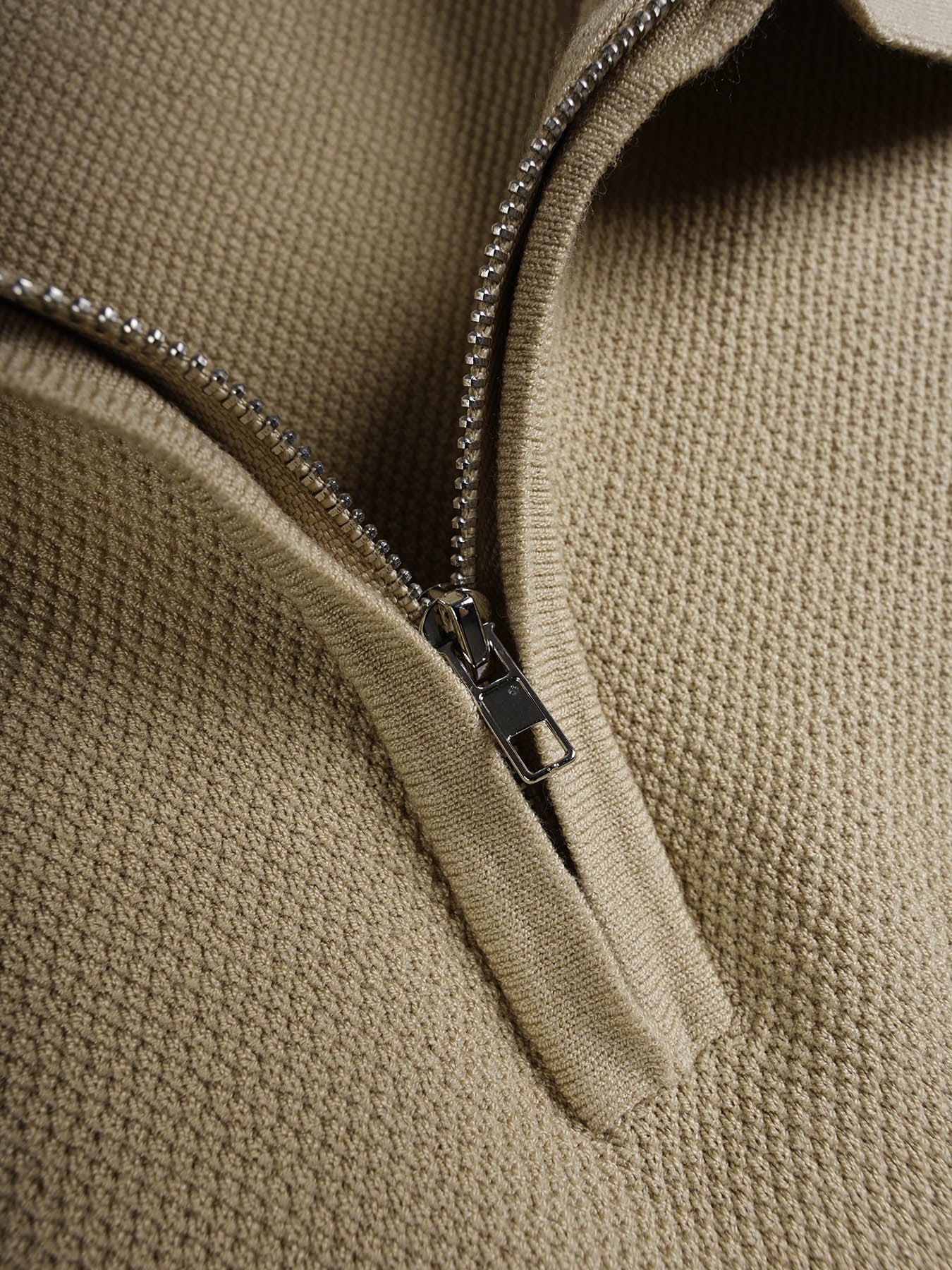 FlexKnit Active Knitted Zip Polo