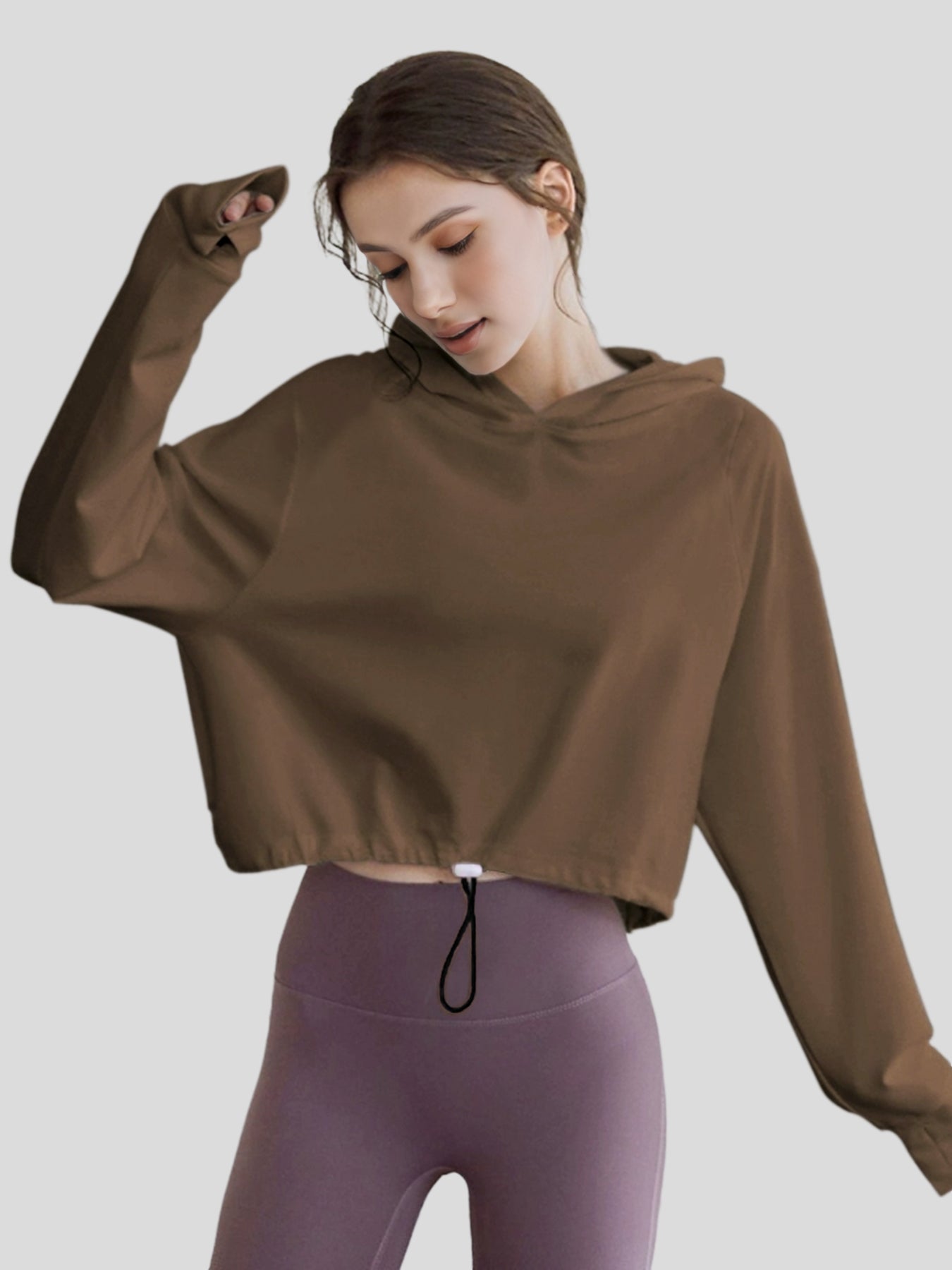 Women Modal Blend Hoodie And Wide Leg Pant Set