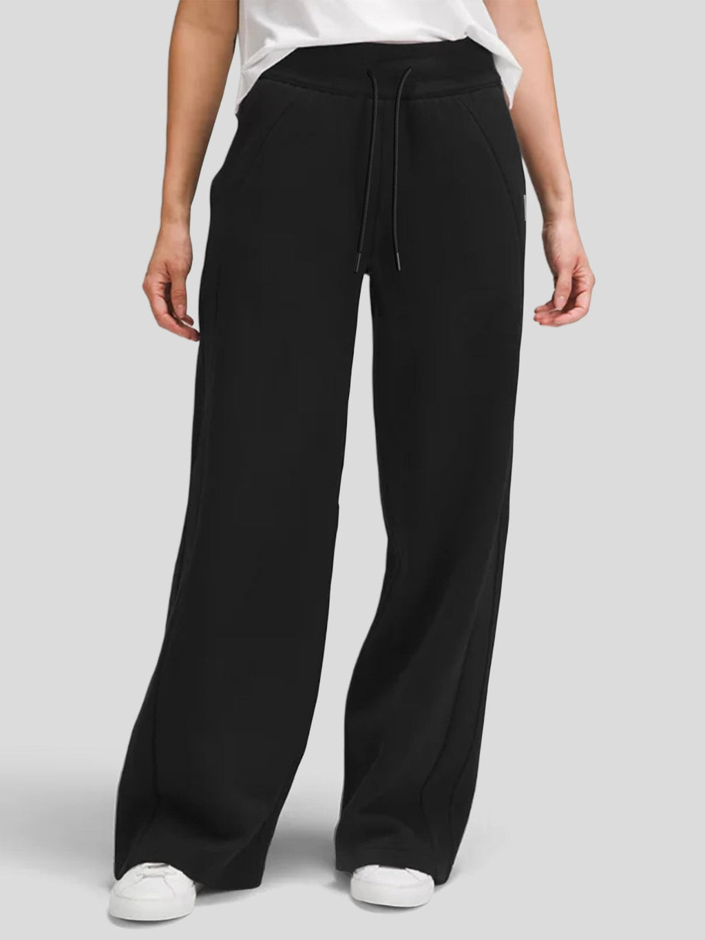 Women Modal Blend Hoodie And Wide Leg Pant Set
